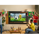 Ver imagem 6 de Painel para Tv Copa 2026 até 40 Polegadas Ripado com Prateleiras Quarto Sala Preto Madeirado