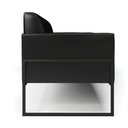 Ver imagem 7 de Sofá Namoradeira Base Industrial Alta Preto Marisa Corano D03 - D’Rossi