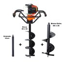 Ver imagem 1 de Perfurador de Solo Vulcan VPS520 2T 52CC 2,5HP com Broca 80x20cm + Broca 80 x 30cm + Extensão 40cm