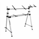 Ver imagem 2 de Rack Titanium TY-212 Formado "Y" para 2 Teclados de até 6 oitavas + Suporte Lateral para Notebook