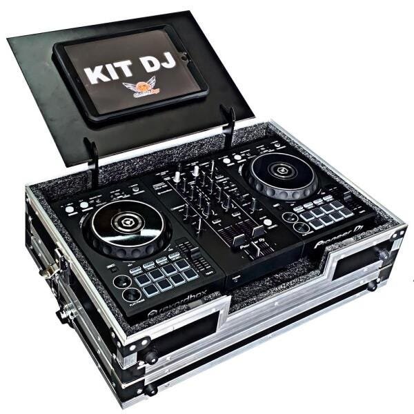 Kit Dj Controlador Ddj 400 Pioneer + Hard Case Plataforma