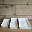 Ver imagem 3 de Travessa Retangular 4,8l Branca para Servir a Mesa Bandeja Salada Sobremesa Coza