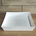 Ver imagem 4 de Travessa Retangular 4,8l Branca para Servir a Mesa Bandeja Salada Sobremesa Coza