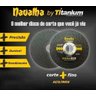 Discos Corte Fino Navalha 4.1/2 X 1,0 X 7/8 Titanium 50 Uni - 5