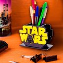 Ver imagem 5 de Porta Lápis Caneta E Acessórios Geek Star Wars Darth Vader 10x10cm