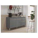 Ver imagem 4 de Balcão de Pia Line 150 Cm com Tampo Gris - Kits Paraná