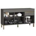 Ver imagem 2 de Balcão de Pia Line 150 Cm com Tampo Gris - Kits Paraná