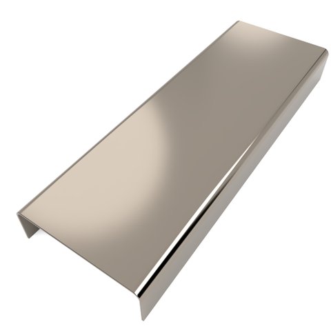 Perfil Listelo "u", Aço Inox 304, Brilho -9 X 30 X 9 X 2980 Mm