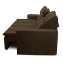 Ver imagem 7 de Sofá Retrátil e Reclinável 2 lugares com Molas 1,50m Eloa Suede Marrom Madelina