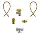 Ver imagem 1 de Kit Instalação de Gás para Dois Equipamentos com Uma Válvula