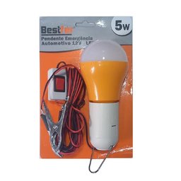 Luz Lâmpada LED Automotivo Luminária Pendente 12V 5W Bateria Carro Veicular Iluminação Mecânica Best - 6