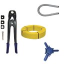 Ver imagem 1 de Kit 50Mt Tubo Pex 20 + Alicate 16/20/26 + Escareador + Mola