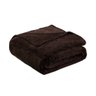 Cobertor Manta Fleece Microfibra Soft Casal Marrom Santana Enxovais manta, coberto, mantinha, manta  - 5