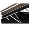 Cama Box Com Baú Casal + Colchão De Molas - Comfort Prime - Classic Superlastic 138cm cor:Preto - 4