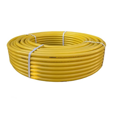Tubo Pex Gás 16mm Multicamadas Alumínio (30 Metros) Tudogás