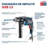 Furadeira de Impacto 650w Bosch Gsb13re Gsb 13 Prof + Acess - 2