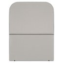Ver imagem 5 de Cabeceira Solteiro 100 Cm com Frame Alana Suede Cinza Claro Artte