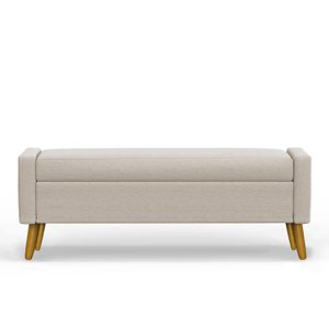 Recamier Bau Paris 1,60m Linho Bege - Inova Decor Inova Decorações
