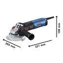 Ver imagem 5 de Esmerilhadeira Angular 5" 1700W Bosch GWS 17-125 S 220V - 06017D03E0-000