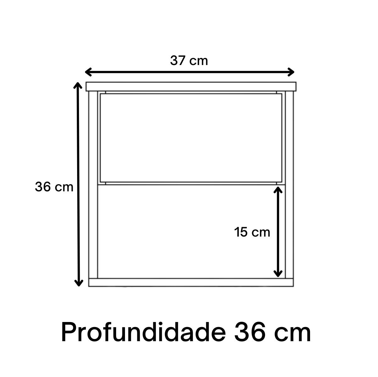 Kit 2 Mesas de Cabeceira Suspensa Retrô 1 Gaveta 100% Mdf Plancasa:verde Jade - 5