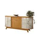 Ver imagem 4 de Buffet Decorativo Pitt Mdp Pintura Uv Cinamomo/offwhite G97 - Gran Belo
