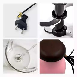 Triturador Moedor e Picador Elétrico para Carne e Frutas - 4