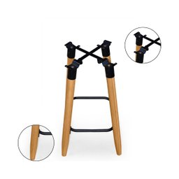 Estrutura Ergonomica para Banquetas Pés Palitos - 3