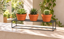 Ver imagem 2 de Suporte Floreira para Plantas Aramado Preto