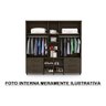 Roupeiro Triplex Guarda Roupas Londres Casal 12 Portas Amend Trinobel - 2