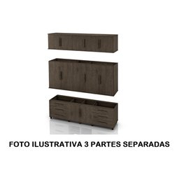 Roupeiro Triplex Guarda Roupas Londres Casal 12 Portas Amend Trinobel - 3