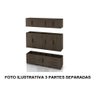 Roupeiro Triplex Guarda Roupas Londres Casal 12 Portas Amend Trinobel - 3