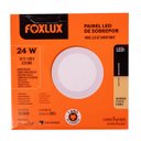 Ver imagem 2 de Kit 2 Painel Led Redondo Sobrepor 24w 4000k Bivolt Foxlux