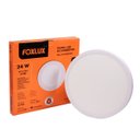 Ver imagem 3 de Kit 2 Painel Led Redondo Sobrepor 24w 4000k Bivolt Foxlux