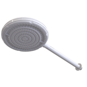 Chuveiro de Água Fria Tam 8" sem Registro Cor Branco Durín