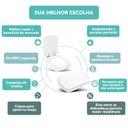 Ver imagem 4 de Tampa Vaso Sanitário Madeira Laqueada Bali Branco para Bacia Incepa