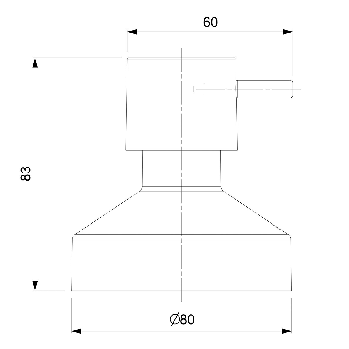 Acabamento de Registro Celite Basic P/base 1.1/4, 1.1/2" - 3