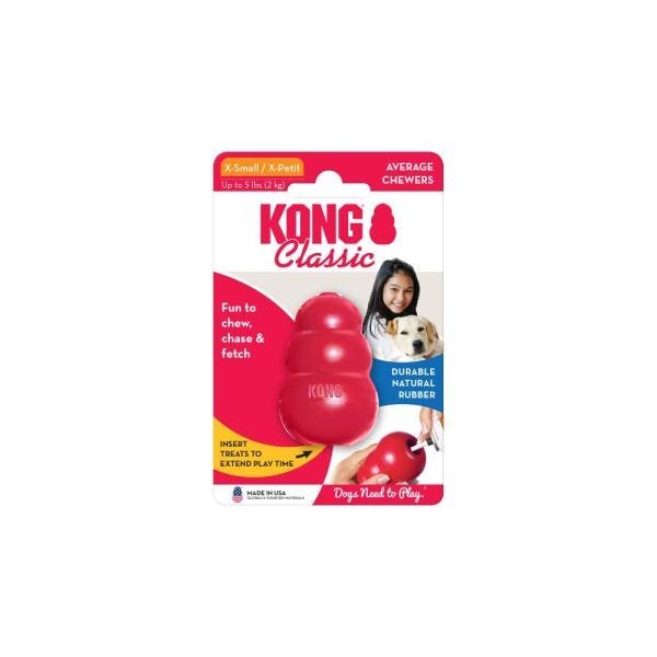 Brinquedo Kong Recheavel Classic Extra Pequeno para Cães - 1