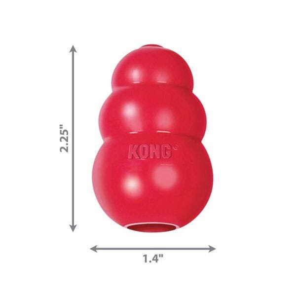 Brinquedo Kong Recheavel Classic Extra Pequeno para Cães - 2