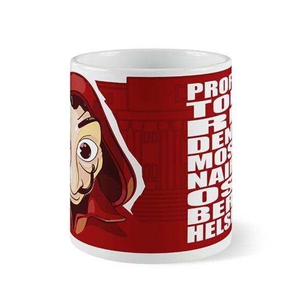 Caneca La Casa de Papel - Ceramica 320ml - 2