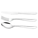 Ver imagem 1 de Faqueiro 72 Talheres Garfos Colheres Facas de Mesa Inox Turim Mesa Posta Servir