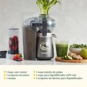 Ver imagem 4 de Liquidificador e Juicer Smartduet Prata 220V Cuisinart Liquidificador e Juicer Smart Power Prata 220