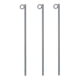 Estaca Para Barraca E Jardinagem 60 Cm Tutor - 03 Unidades - 1
