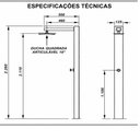 Ver imagem 2 de Ducha Square para Piscina em Aço Inox 304 Chuveiro Quadrado 25 x 25 cm Sodramar