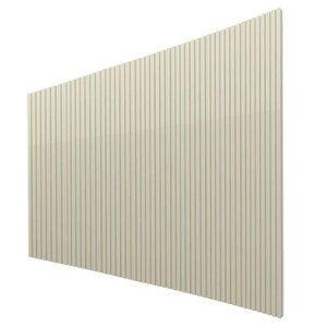 Placa Painel Ripado Nobre 350cm x 250cm Gelius Off White