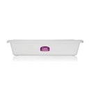 Ver imagem 5 de Conjunto 2 Bandejas Plásticas Grandes 58x38cm Brancas 14L Sanremo Restaurante Buffet