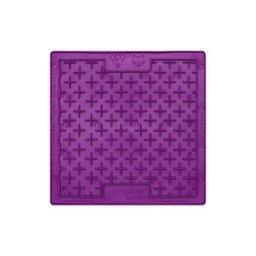 Tapete de Lamber Licki Mat Buddy Roxo para Cachorro - 1