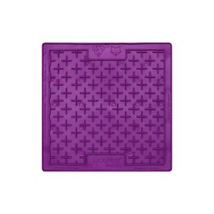 Tapete de Lamber Licki Mat Buddy Roxo para Cachorro