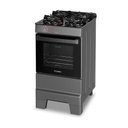 Ver imagem 3 de Fogão a Gás Mesa de Vidro Forno 50l Esmaltec Ideal Top Glass Titanium 4 Bocas Bivolt