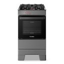 Ver imagem 2 de Fogão a Gás Mesa de Vidro Forno 50l Esmaltec Ideal Top Glass Titanium 4 Bocas Bivolt