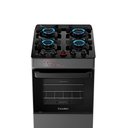 Ver imagem 4 de Fogão a Gás Mesa de Vidro Forno 50l Esmaltec Ideal Top Glass Titanium 4 Bocas Bivolt